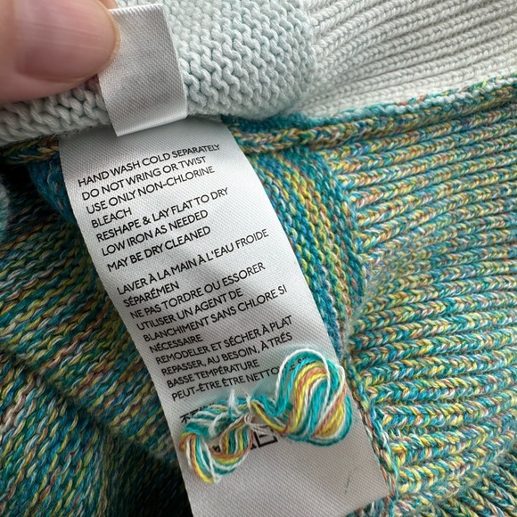 Anthropologie Giada Water Color Tie Dye Sweater Size Extra Small - Picture 6 of 9